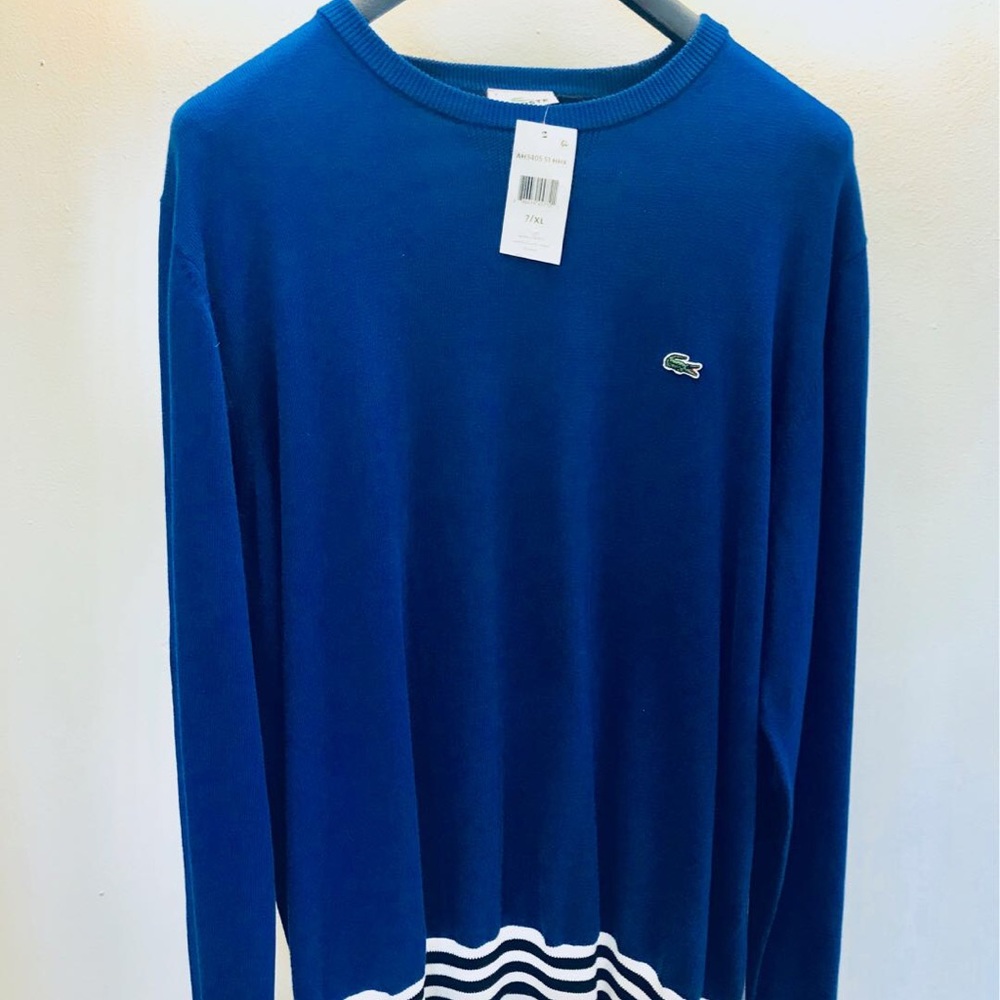A Lacoste sweatshirt for men